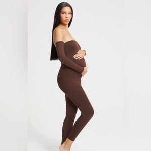 NWT The Bella Bumpsuit by Bumpsuit - size M, Chocolate